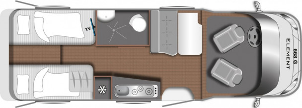 Схема модели LMC Element T, 668 G