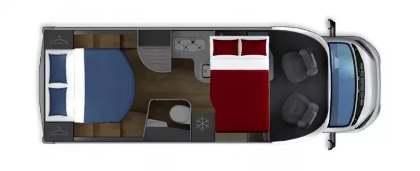Схема модели P.L.A Therry, T34