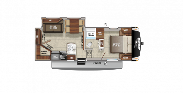 Схема модели Jayco Eagle HT, 24RE