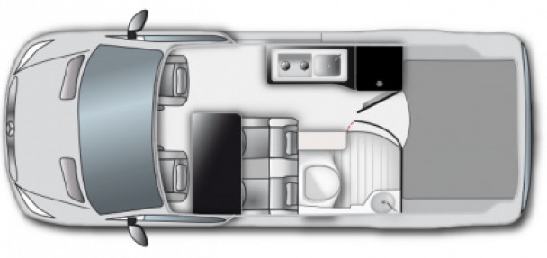 Схема модели Westfalia James Cook, Classic