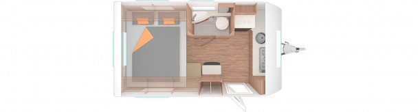 Схема модели Weinsberg CaraOne, 390 PUH