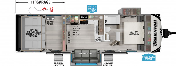 Схема модели Grand Design Momentum G-Class TT, 29G