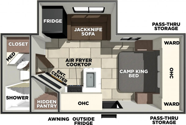 Схема модели Prime Time Tracer, 195RB