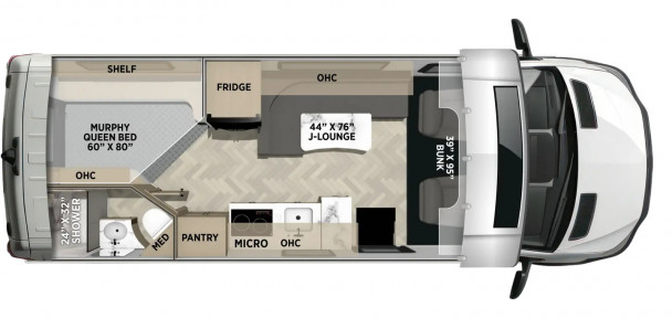 Схема модели Coachmen Cross Trail, 22XG