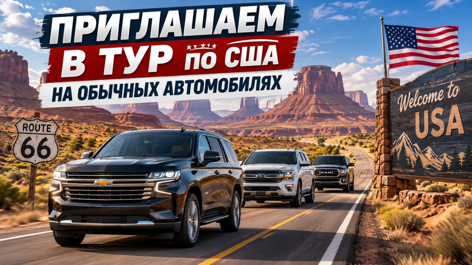 Автомобильное путешествие по США