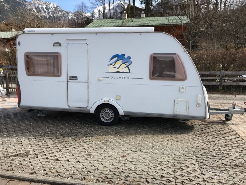 Схема модели Knaus Südwind 450 FU