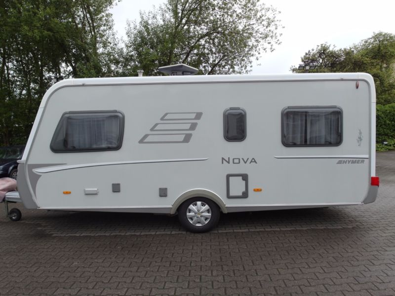 Схема модели HYMER / ERIBA Nova 495