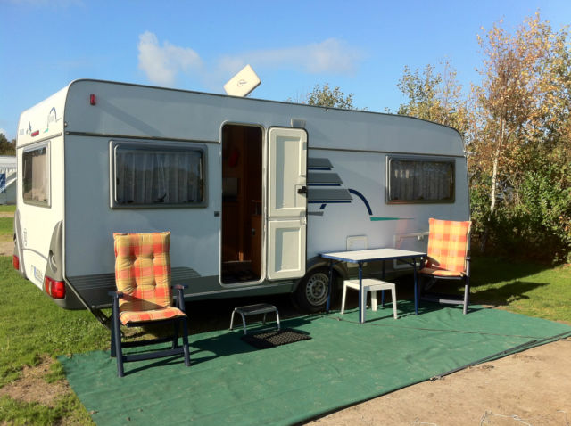 Схема модели HYMER / ERIBA Eriba 540A