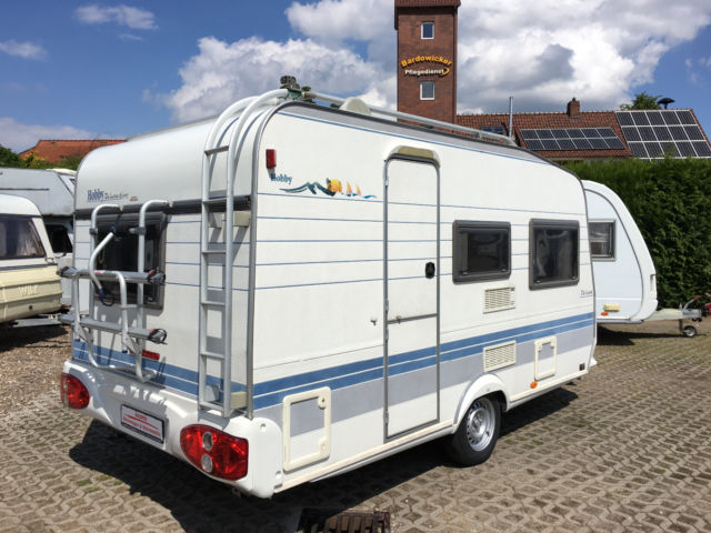 Схема модели Hobby 400 KB / Festbett / 2x Vorzelt