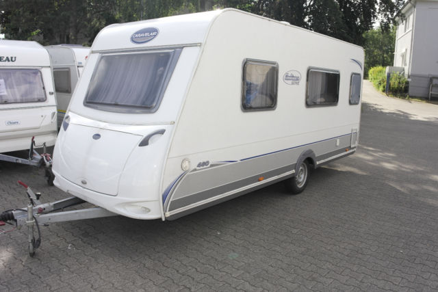 Схема модели Caravelair Ambiance Style 460 mit Quèensbett, Vorzelt
