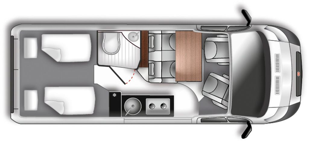 Westfalia Amundsen 640 E #EINZELBETTEN#DIESELHEIZUNG#