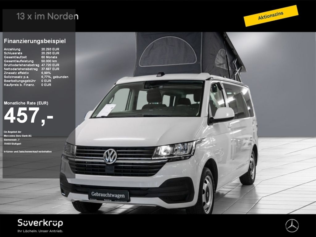 Схема модели Volkswagen T6.1 2.0 TDI California Beach Küche Klima AHK St