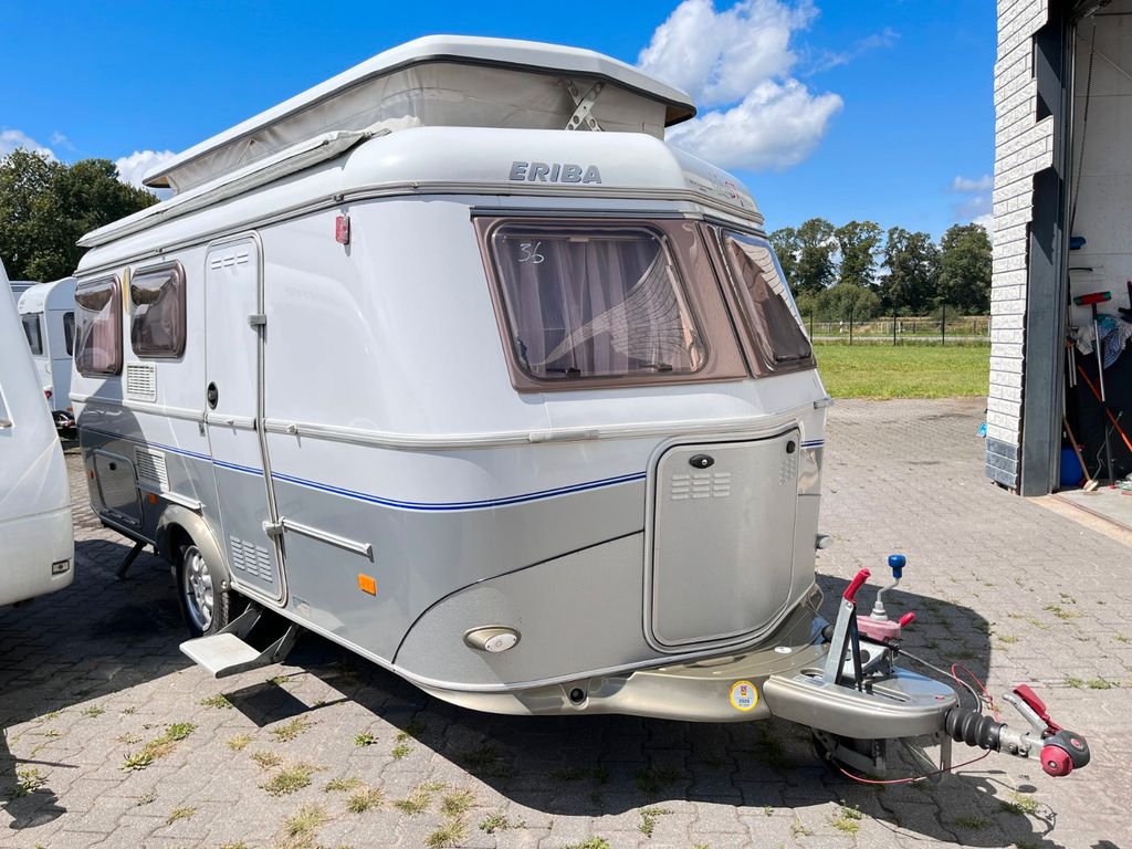 Купить прицеп-дачу HYMER / ERIBA / HYMERCAR TROLL -GT/530-T -  Querbett/Sitzgr/Markise/Mover. Объявление №