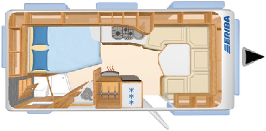 HYMER / ERIBA / HYMERCAR Nova S 545 Top Ausstattung  / 1.Hand