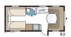 Kabe Royal 560 GLE B2 KS Klima/Levelsystem