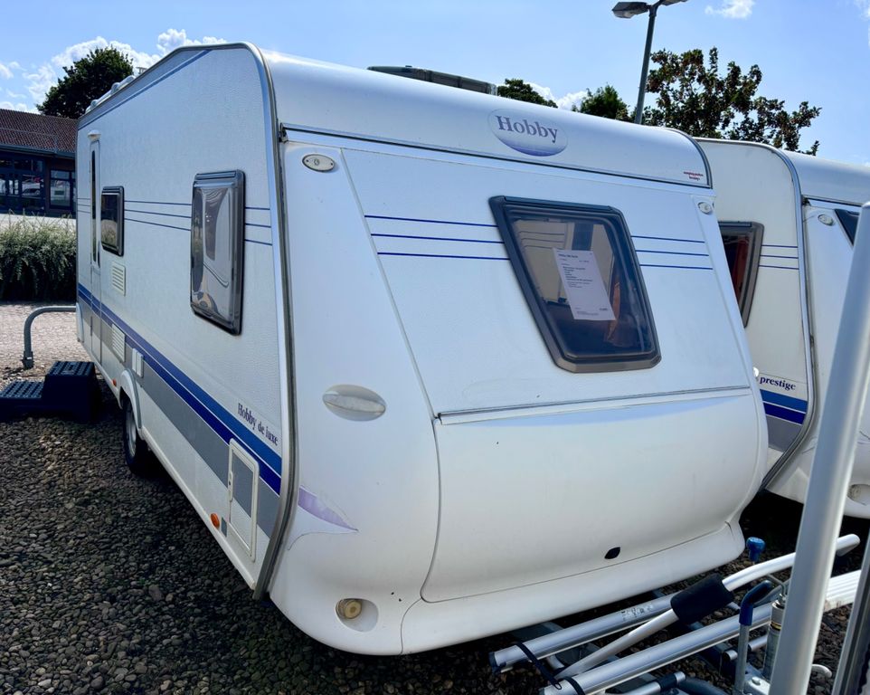 Hobby 500 Kmfe/Etagen/Vorzelt/Klima/Mover/Festbett