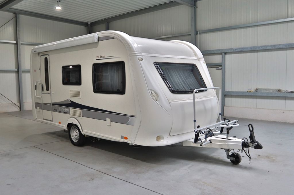 Схема модели Hobby DeLuxe 440 SF/1.Hand/Festbett/Markise/Mover