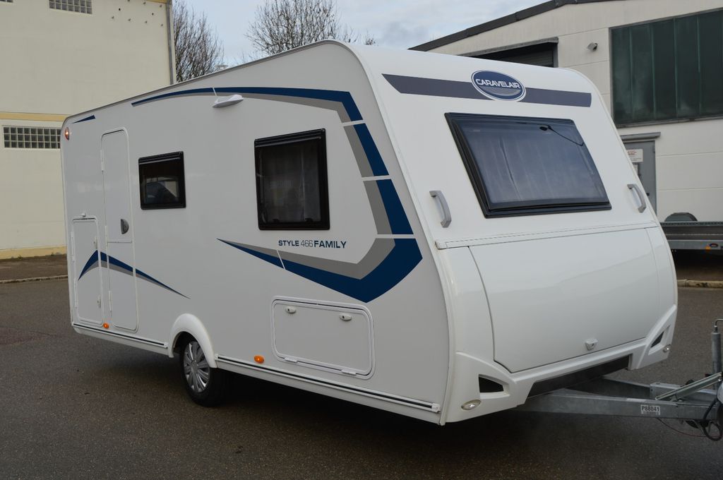 Схема модели Caravelair ALBA 466 STYLE FAMILY Autark Stockbett