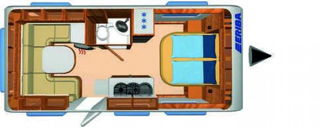 HYMER / ERIBA / HYMERCAR Exciting 470 Queensbett-Mover-sehr gepflegt