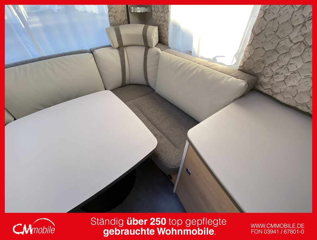 Dethleffs Nomad 530 DR - Queensbett  - Rundsitzgruppe -