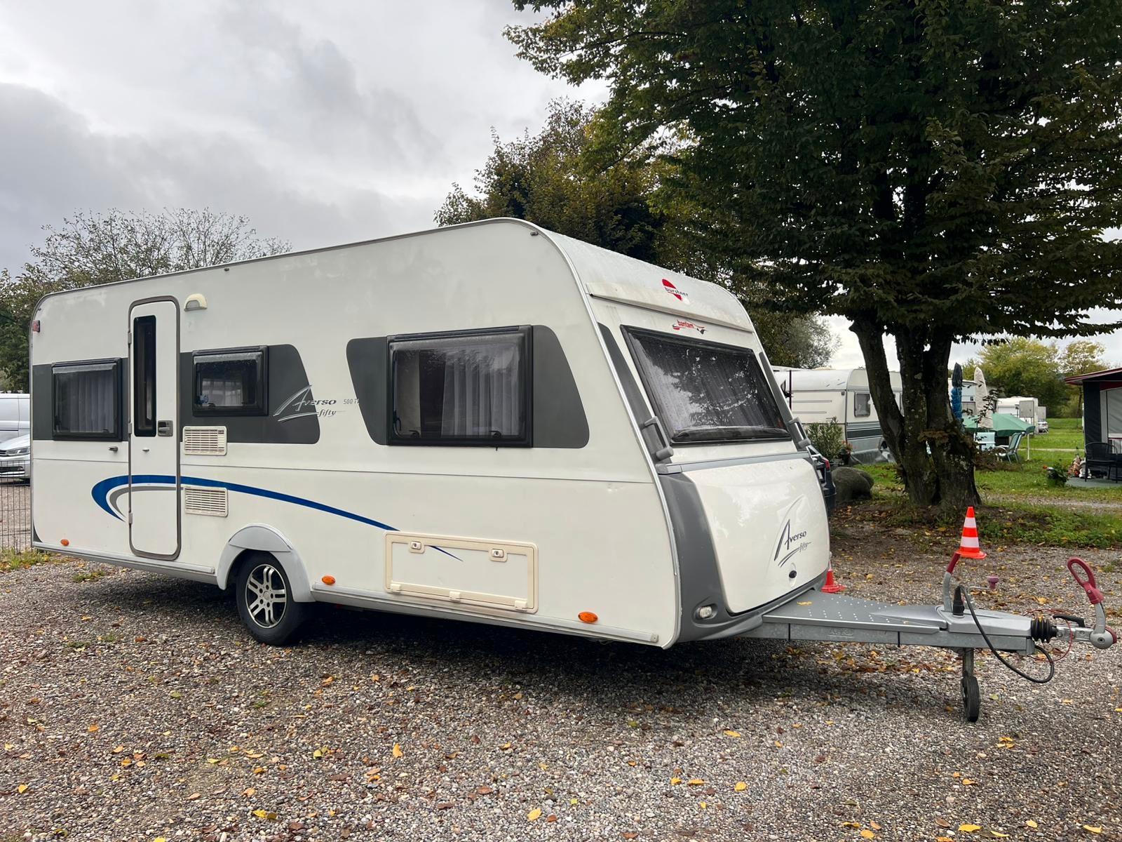 Bürstner Averso 500TL Einzelbetten Vorzelt   Bürstner Averso 500TL Einzelbetten Vorzelt