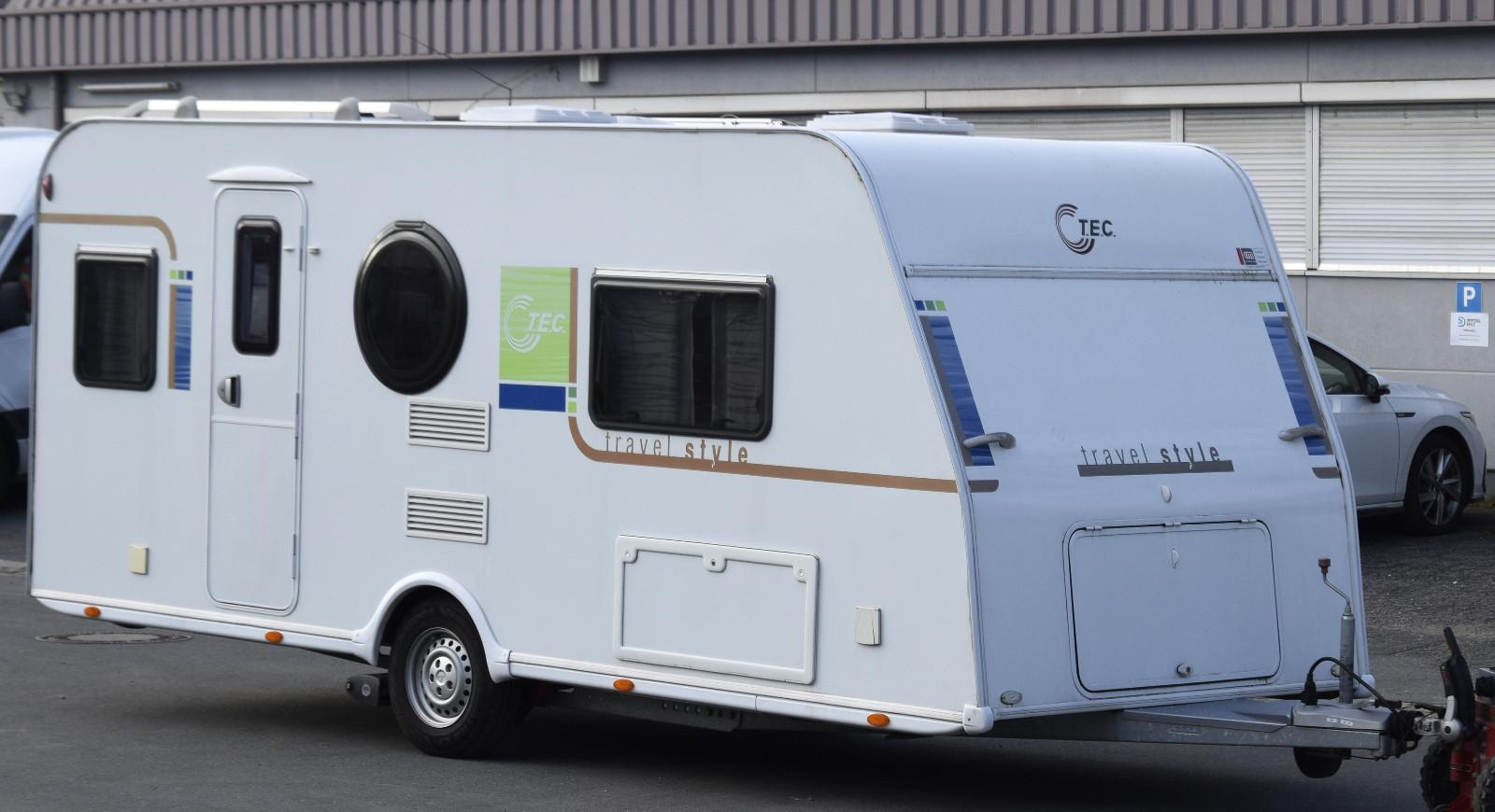 TEC Travel Style 450E mit Mover und VorzeltTEC Travel Style 450E mit Mover und Vorzelt