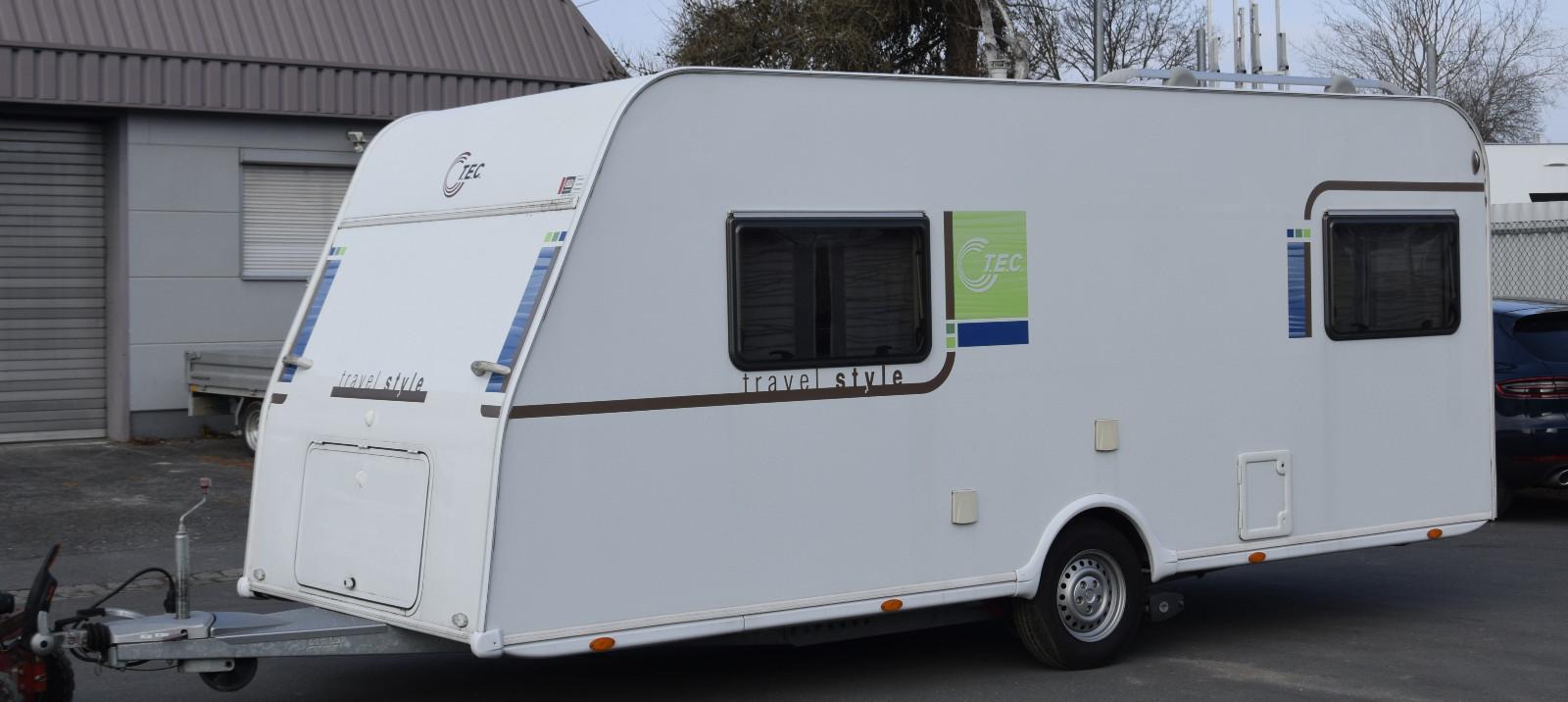 TEC Travel Style 450E mit Mover und VorzeltTEC Travel Style 450E mit Mover und Vorzelt