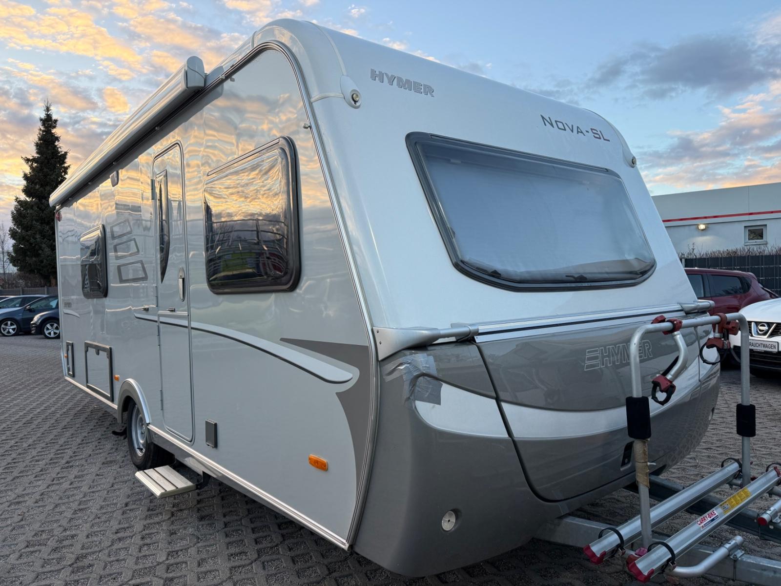 HYMER / ERIBA / HYMERCAR Nova 580 SL Klima Markise AL-KO 100Km/H 1-HandHYMER / ERIBA / HYMERCAR Nova 580 SL Klima Markise AL-KO 100Km/H 1-Hand