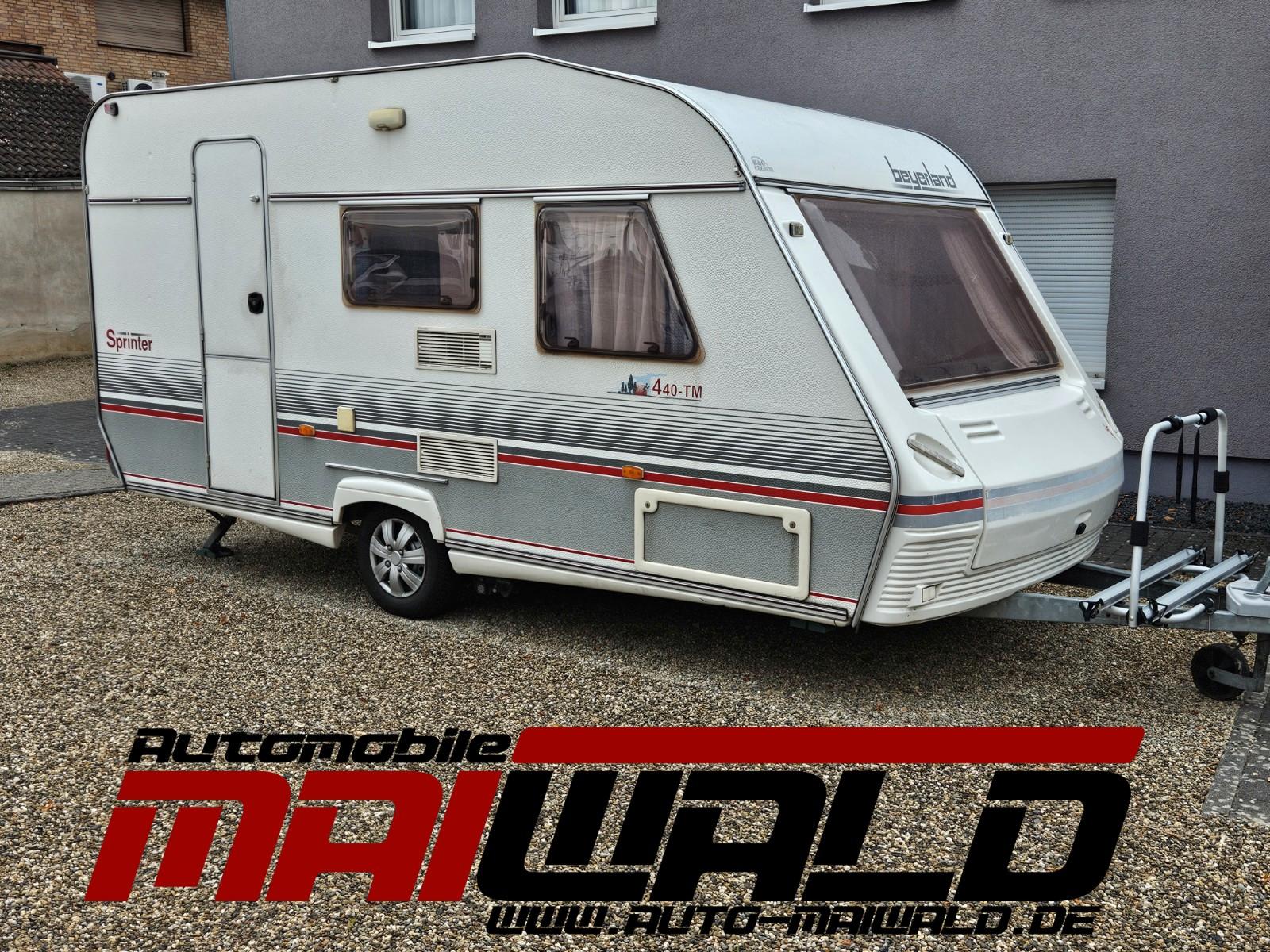 Схема модели Beyerland Sprinter 440 TM, Mover, Zelt, 2Sitzgr., 4 PersBeyerland Sprinter 440 TM, Mover, Zelt, 2Sitzgr., 4 Pers