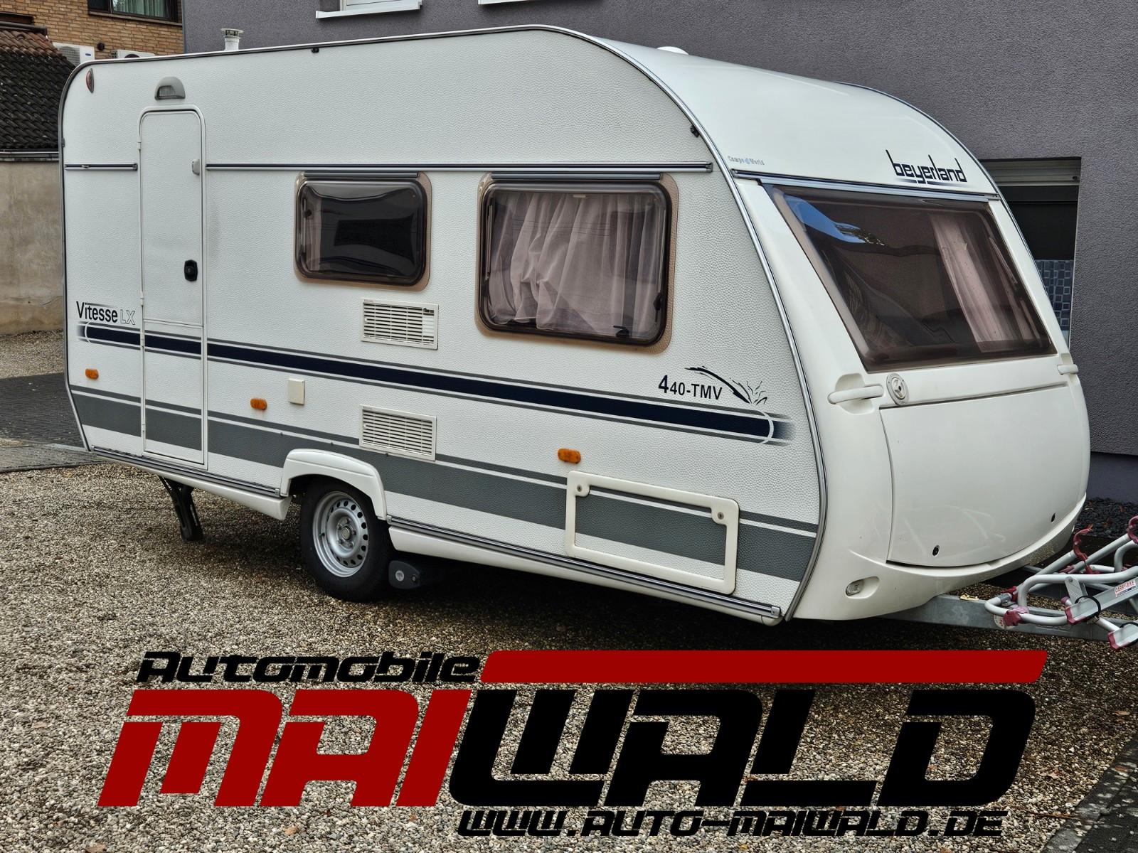Beyerland Vitesse 440 TMV, Festbett, Mover, 100km/h,  ZeltBeyerland Vitesse 440 TMV, Festbett, Mover, 100km/h,  Zelt