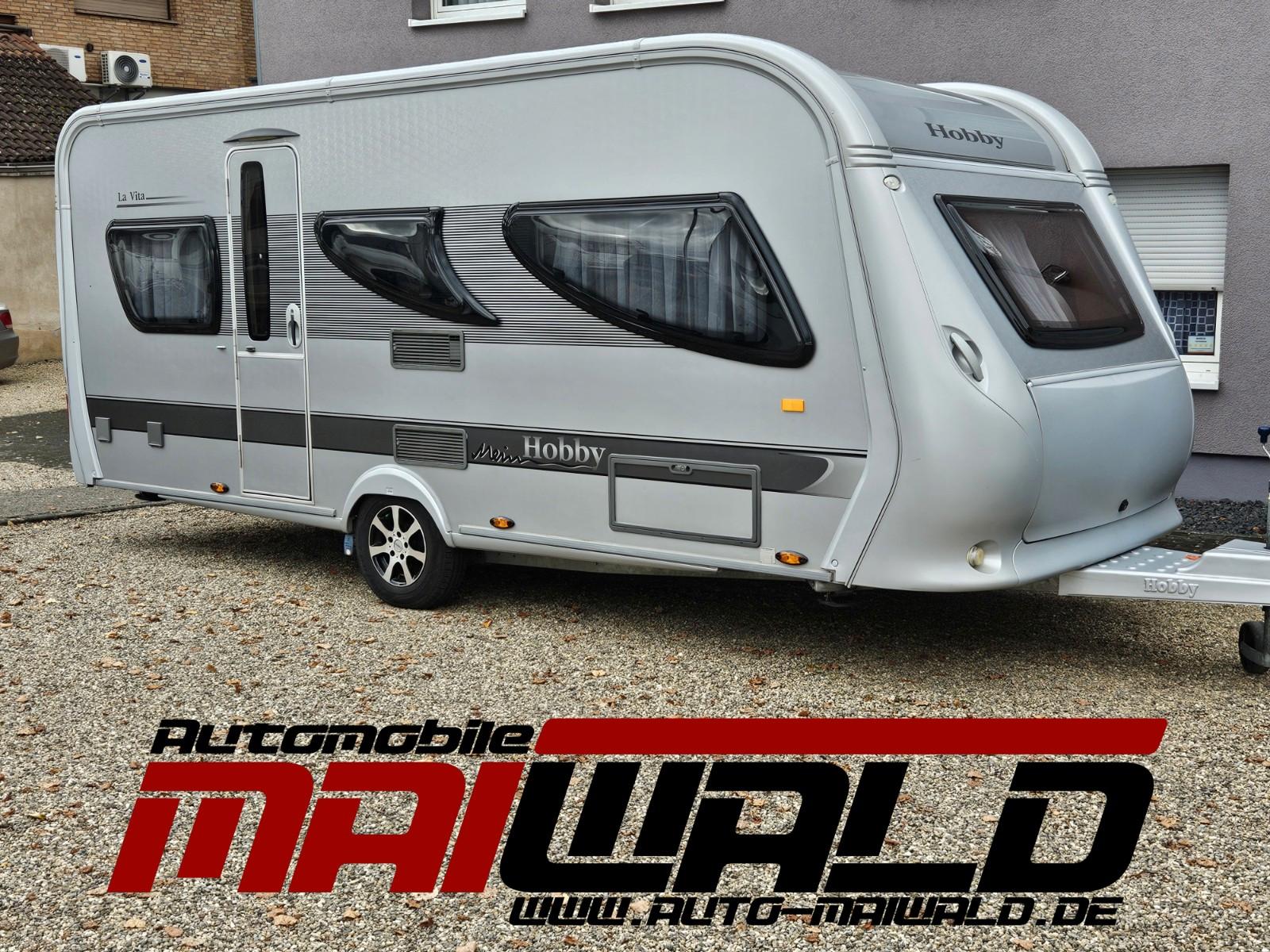 Hobby La Vita 495UL, Einzelbetten, Mover, 100km, ZeltHobby La Vita 495UL, Einzelbetten, Mover, 100km, Zelt