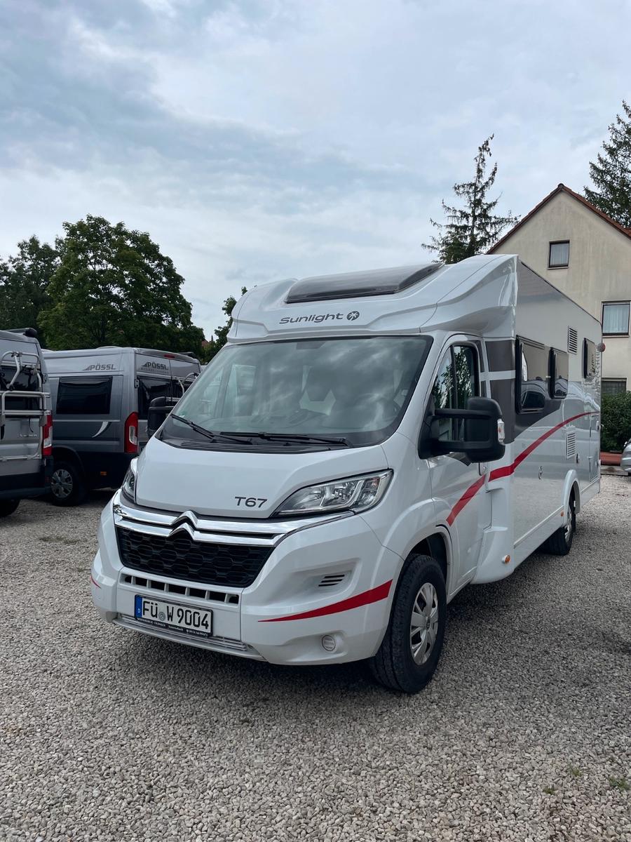 Sunlight *T67 Hubbett Markise Radträger Unffrei.*Top ZustSunlight *T67 Hubbett Markise Radträger Unffrei.*Top Zust