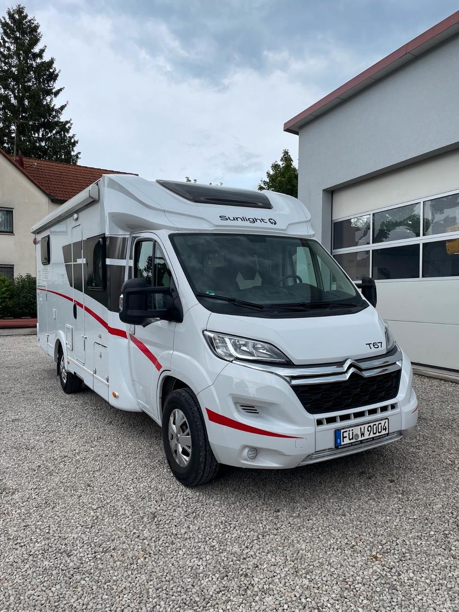 Sunlight *T67 Hubbett Markise Radträger Unffrei.*Top ZustSunlight *T67 Hubbett Markise Radträger Unffrei.*Top Zust