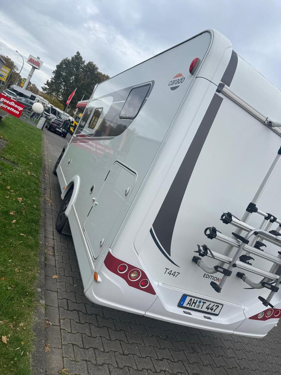 Carado T447 Edition 15 Jahre, 1. HandCarado T447 Edition 15 Jahre, 1. Hand