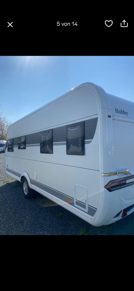 Hobby 560 WFU Mover Standklima SackmarkiseHobby 560 WFU Mover Standklima Sackmarkise