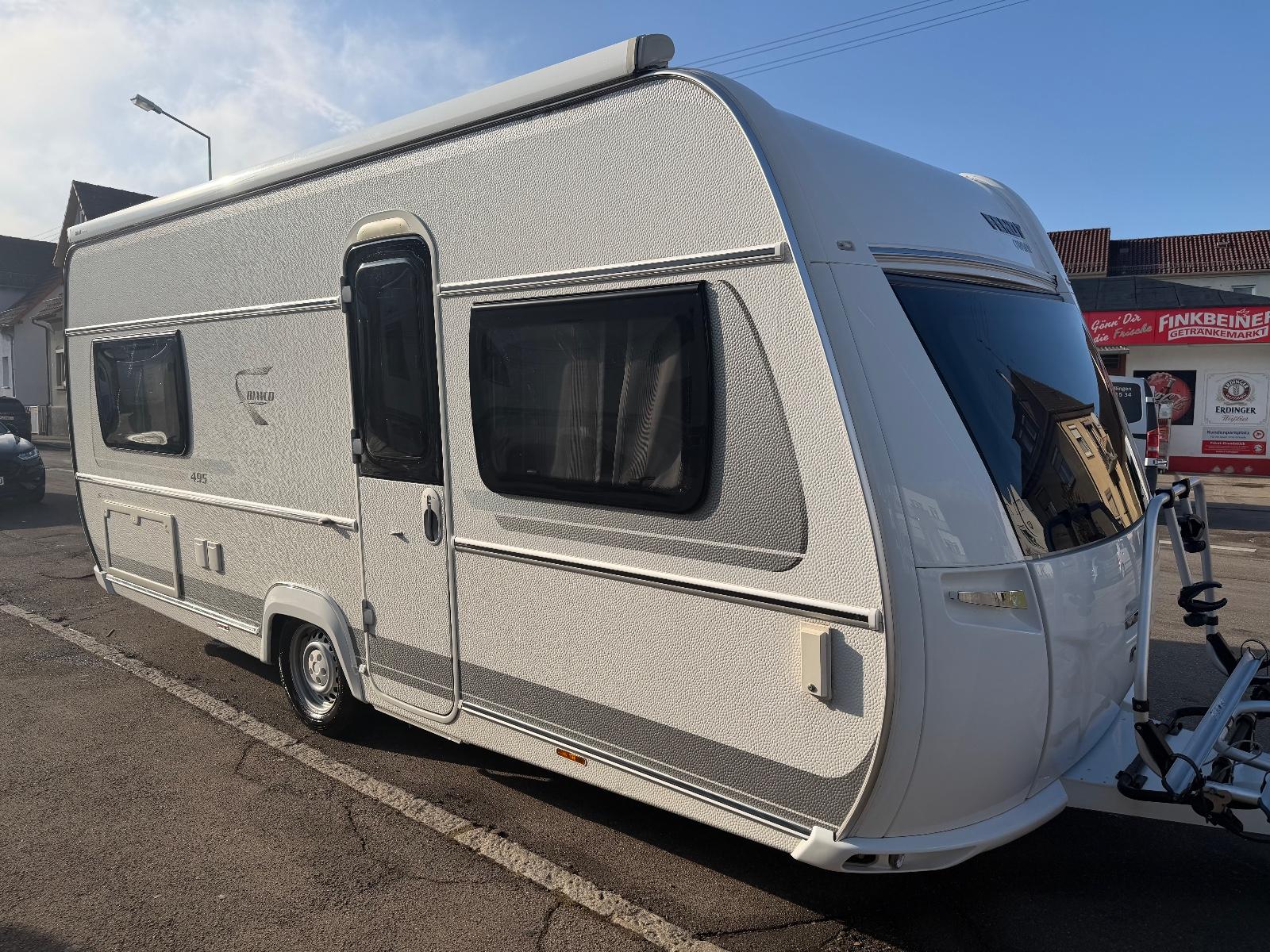 Fendt Bianco Sel. 495 SFE+MOVER+MARKISE+WIE NEU+1.HANDFendt Bianco Sel. 495 SFE+MOVER+MARKISE+WIE NEU+1.HAND