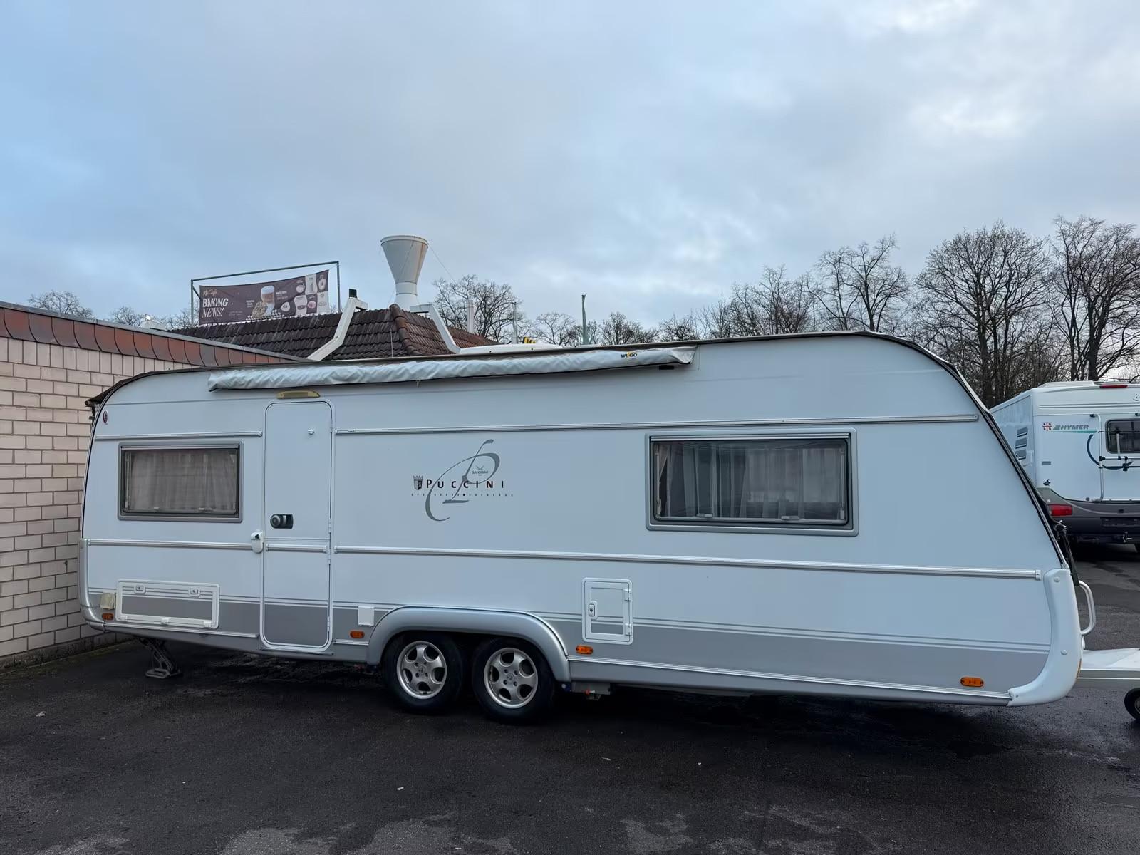 Tabbert Puccini 655 - Klima -Sat/TV - Hageldach -FahrbarTabbert Puccini 655 - Klima -Sat/TV - Hageldach -Fahrbar