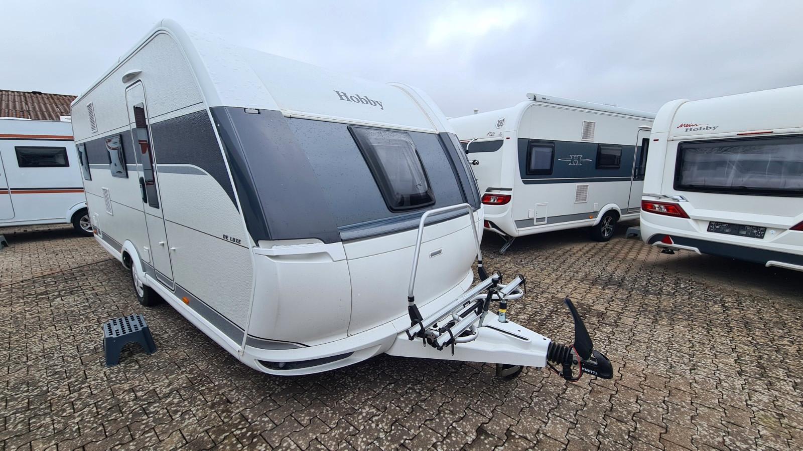 Hobby 545 Kmf de Luxe mit Klimaanlage un FahrradträgerHobby 545 Kmf de Luxe mit Klimaanlage un Fahrradträger