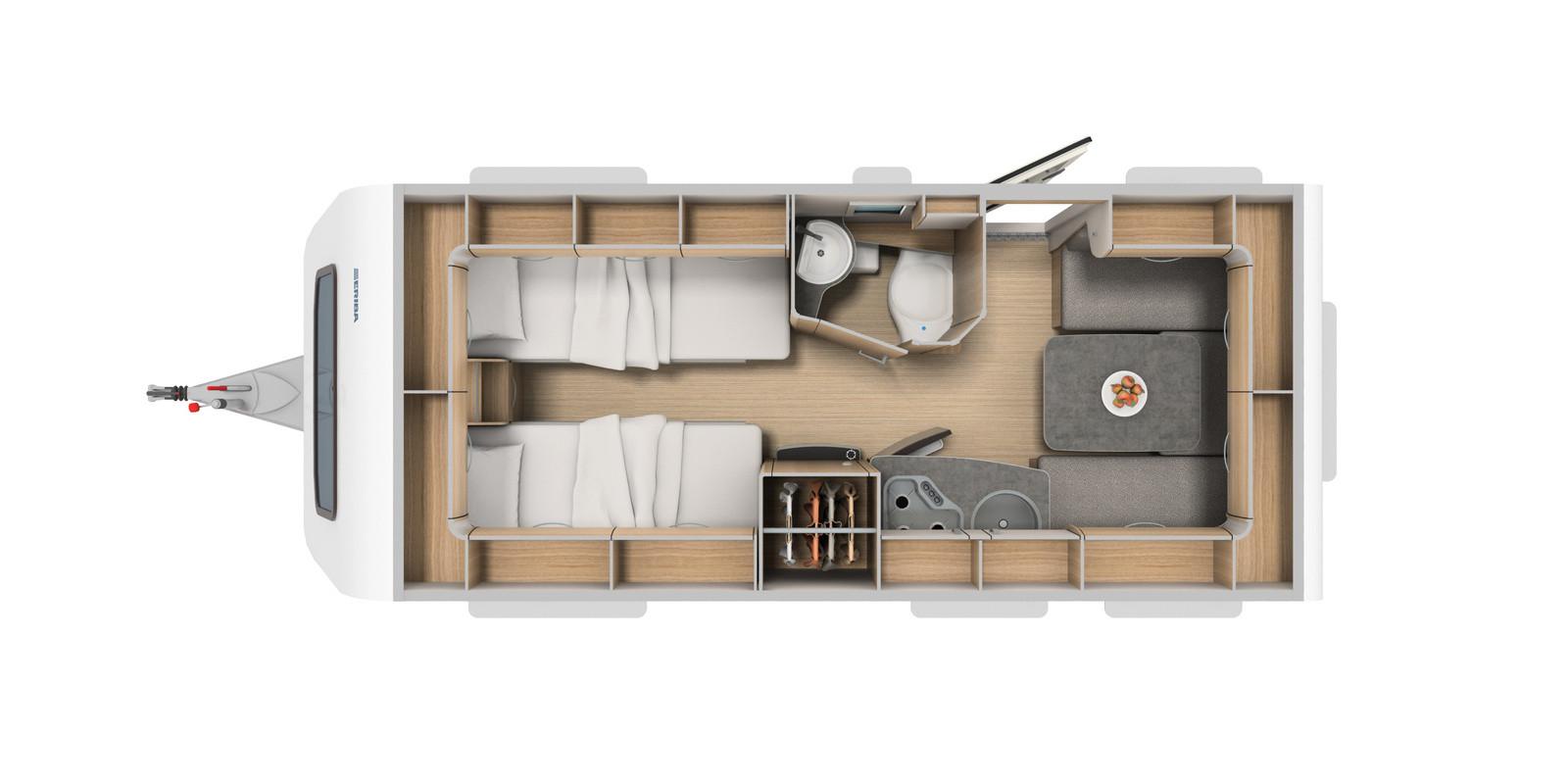 HYMER / ERIBA / HYMERCAR Feeling 470 Mover, SchlafdachHYMER / ERIBA / HYMERCAR Feeling 470 Mover, Schlafdach