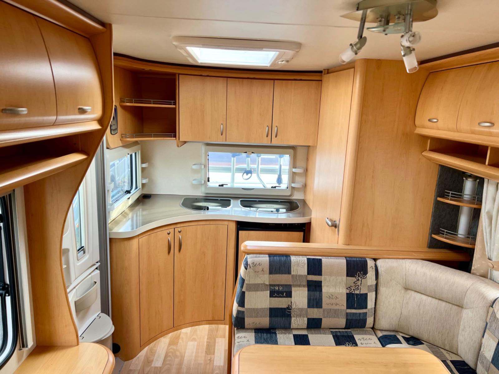 Hobby 520 TMF Mover Klima Markise Festbett   ! TOP !Hobby 520 TMF Mover Klima Markise Festbett   ! TOP !