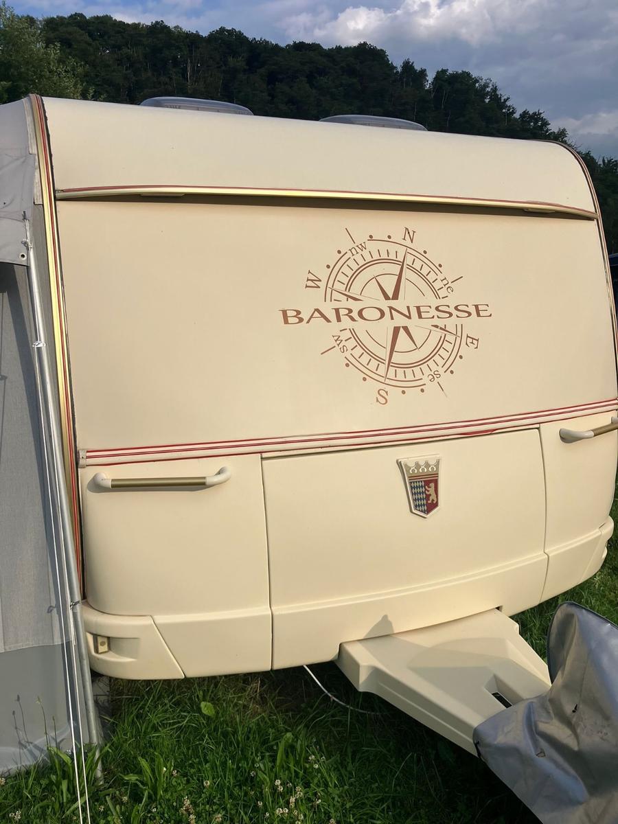 Tabbert Baronesse 740 Klima  Alufelgen mit  VorzeltTabbert Baronesse 740 Klima  Alufelgen mit  Vorzelt