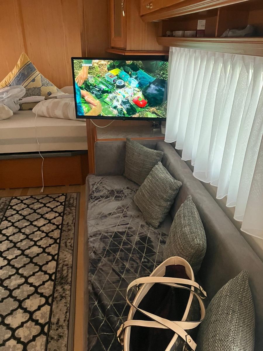 Tabbert Baronesse 740 Klima  Alufelgen mit  VorzeltTabbert Baronesse 740 Klima  Alufelgen mit  Vorzelt