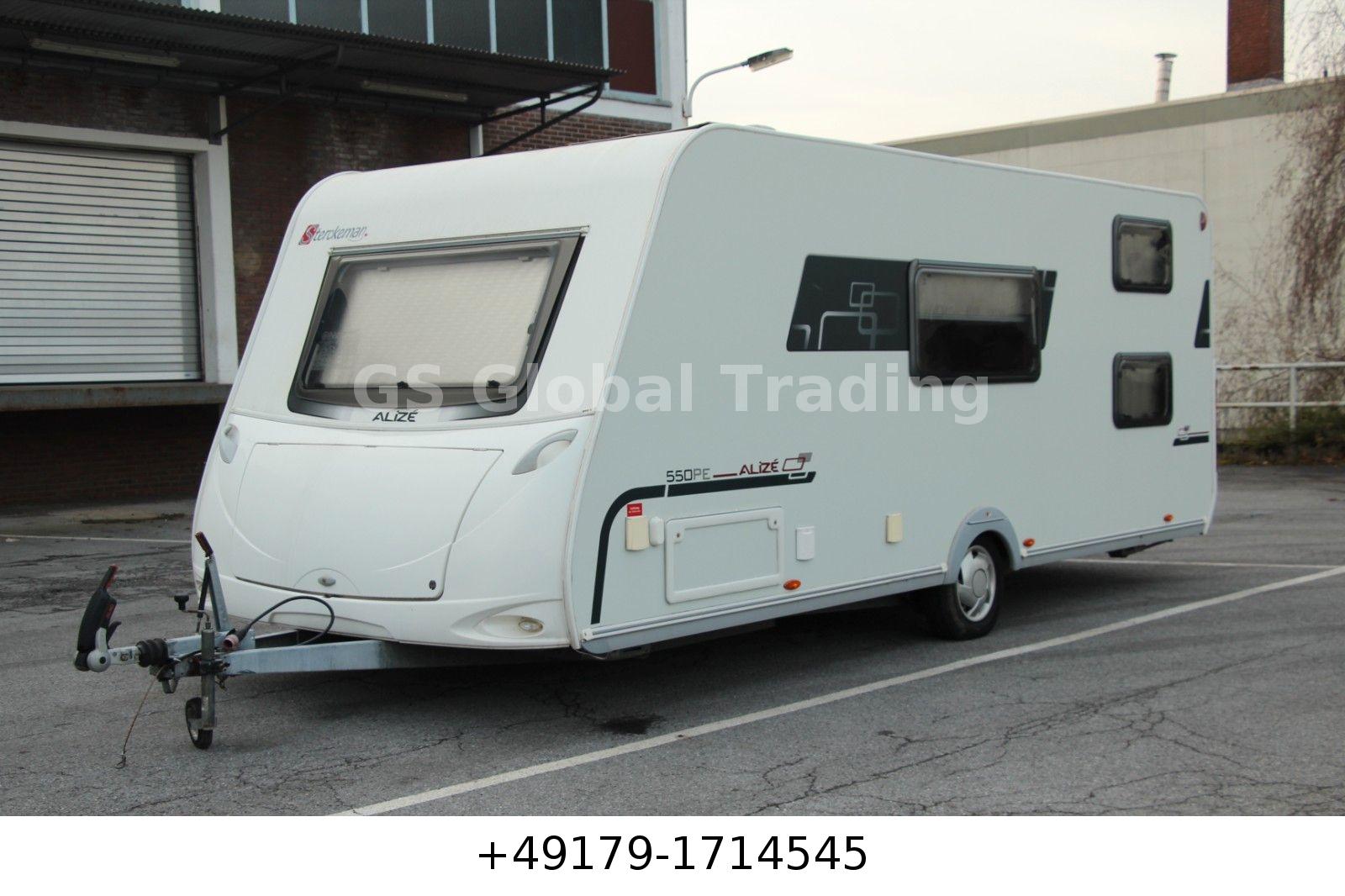 Sterckeman Alizee´ 550PE 2-Hand 6-Plätze Solar Markise TUVSterckeman Alizee´ 550PE 2-Hand 6-Plätze Solar Markise TUV