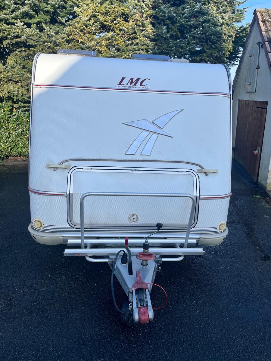 LMC 490K mit Mover und LuftvorzeltLMC 490K mit Mover und Luftvorzelt