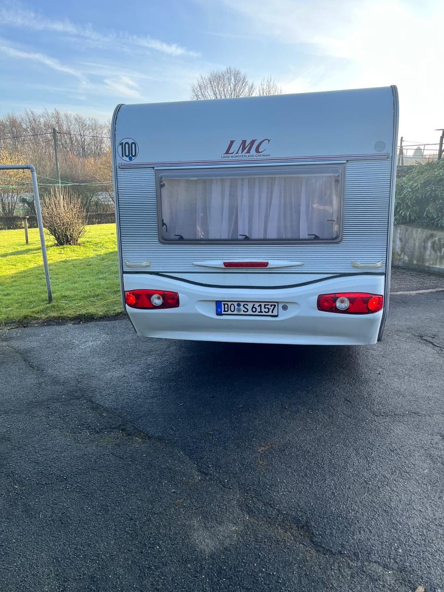 LMC 490K mit Mover und LuftvorzeltLMC 490K mit Mover und Luftvorzelt