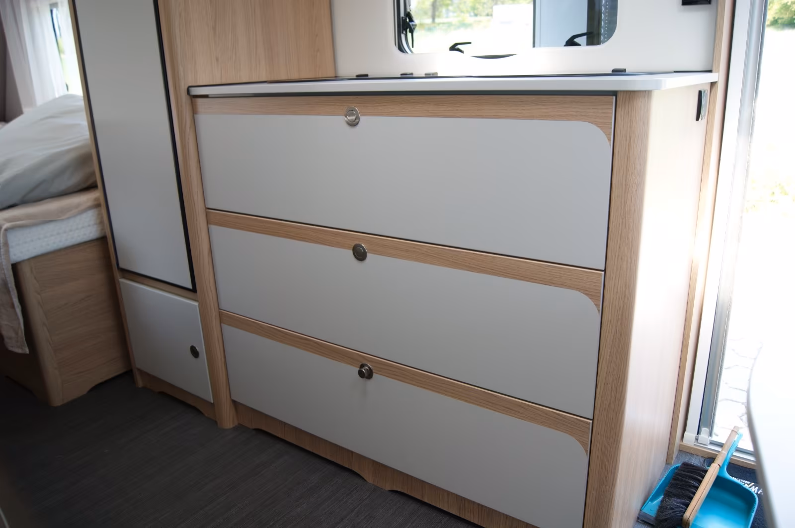 Dethleffs Aero 510 mit EinzellbettenDethleffs Aero 510 mit Einzellbetten