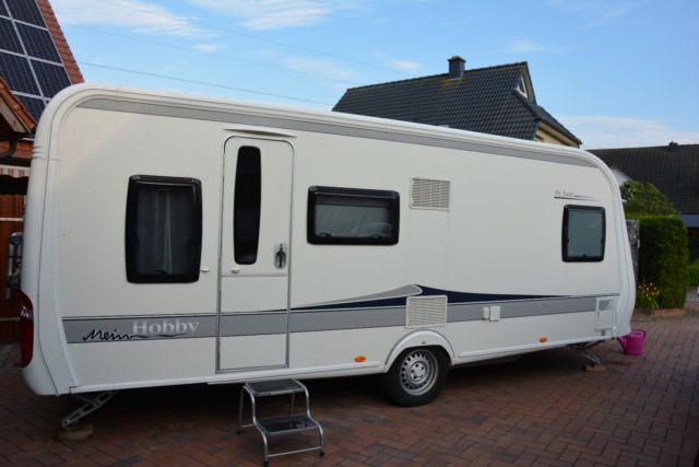Схема модели Hobby De Luxe 560 KMFe Wohnwagen m. Etagenbetten