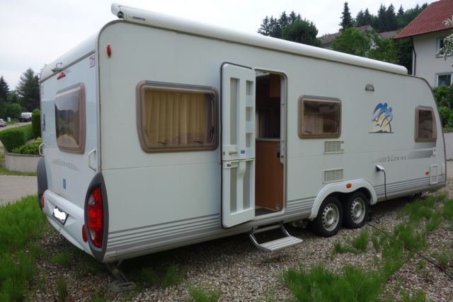 Схема модели Knaus Südwind 650 FSK Familien Wohnwagen