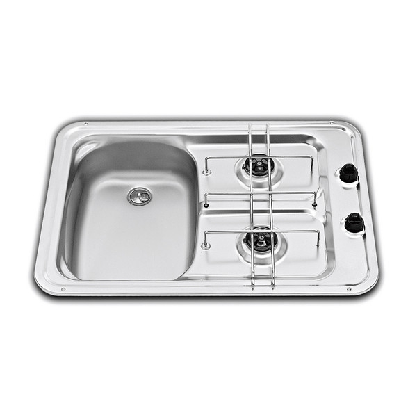 Варочная панель газовая с раковиной DOMETIC SMEV MO917L, 2 конфорочная