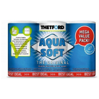 Туалетная бумага Aqua-Soft, 6 шт